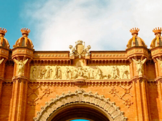 Arc de Triomf in Barcelona