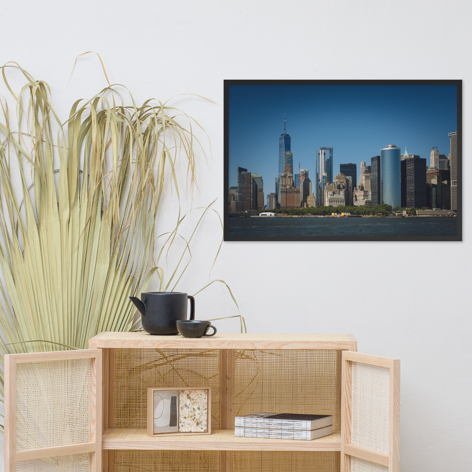 Manhattan Skyline — Framed Poster - Image 7