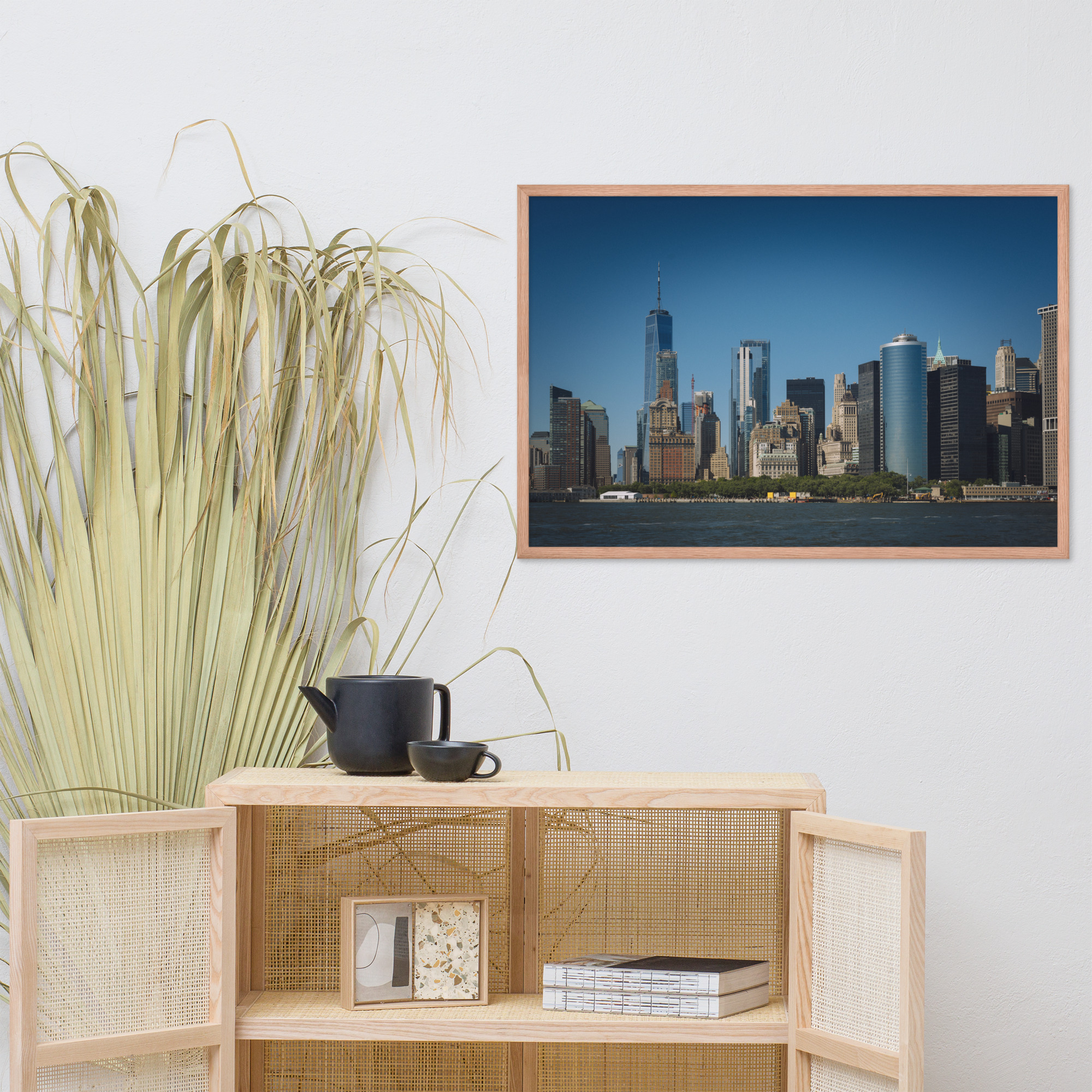 Manhattan Skyline — Framed Poster - Image 8
