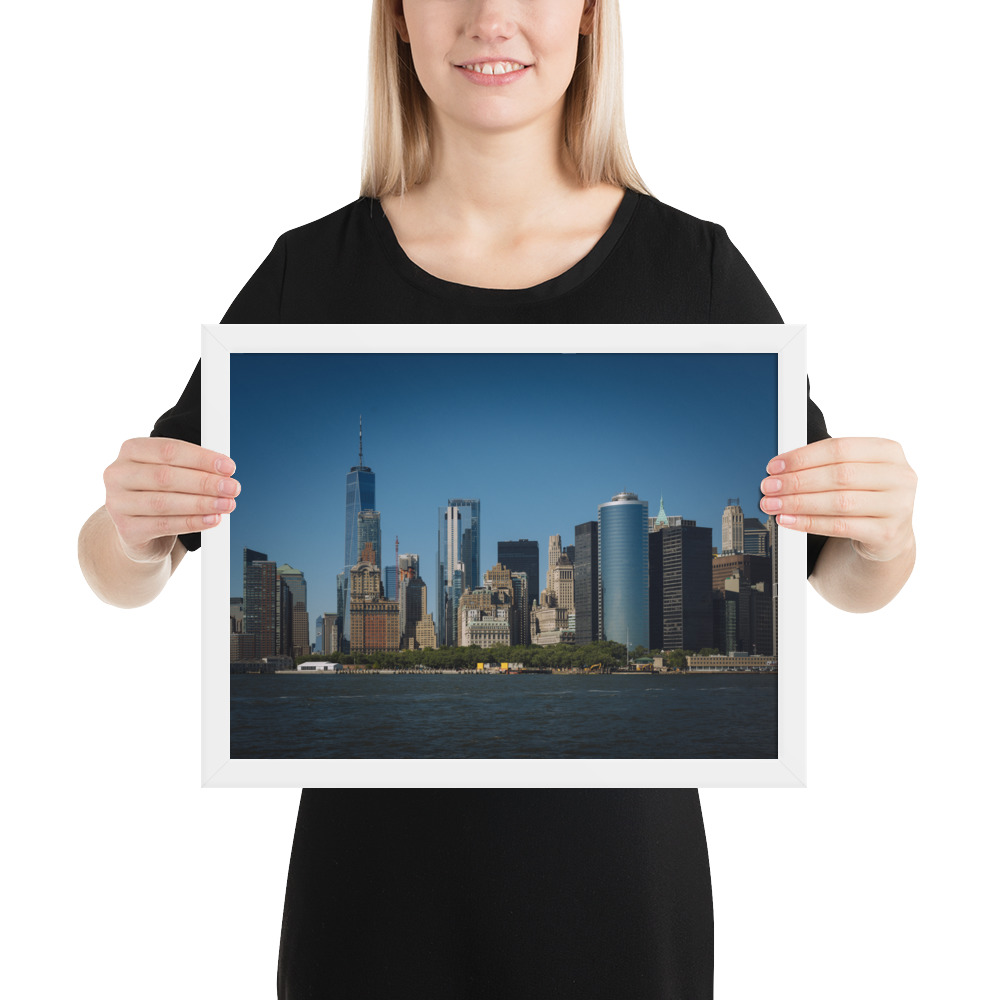 Manhattan Skyline — Framed Poster - Image 6