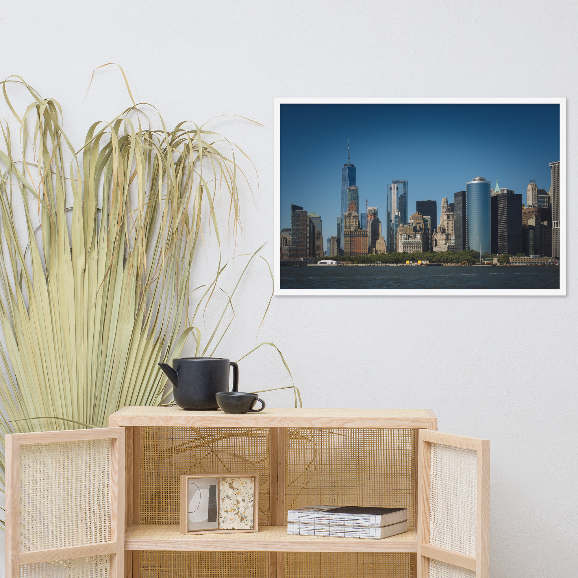 Manhattan Skyline — Framed Poster - Image 9