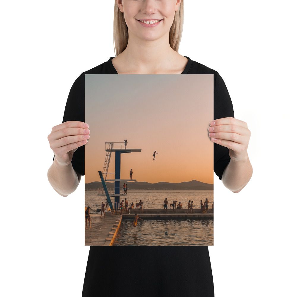 Zadar Diver — Poster - Image 2