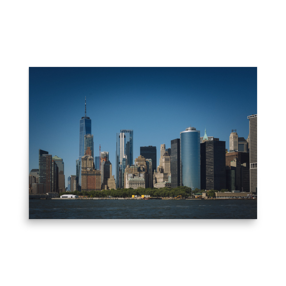 Manhattan Skyline — Poster